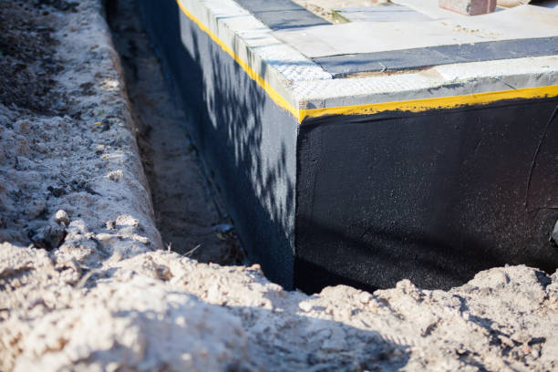 Professional Waterproofing technician working in Fairmount, IN